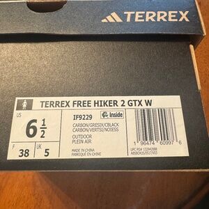 Brand New Terrex Free Hiker 2 GTX women’s sneakers/hiking boots